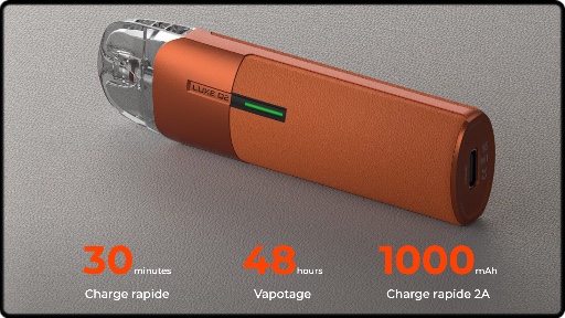 Une batterie intégrée longue durée